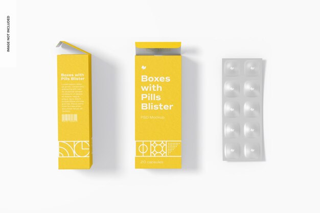 Download Free Psd Padlock Blister Mockup