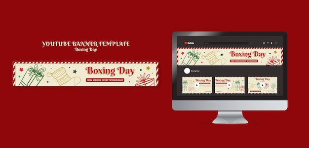 Boxing day sales template design