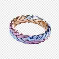 Free PSD bracelet jewellery isolated on transparent background