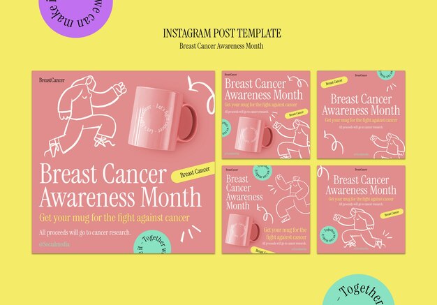 breast cancer awareness month instagram posts