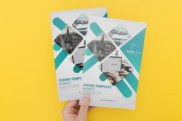 Brochure concept mock-up