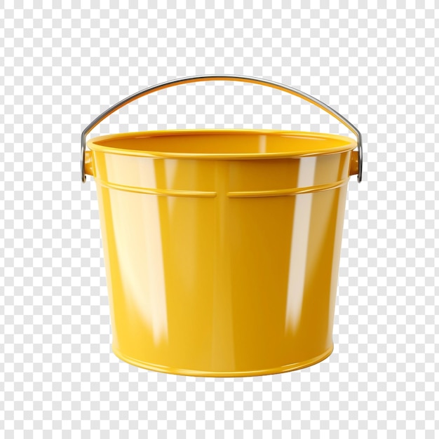 Bucket isolated on transparent background