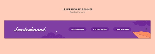 Buddha purnima ceremony template