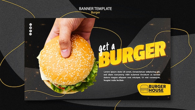 Burger banner theme