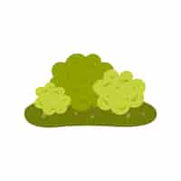 Free PSD bush illustration design