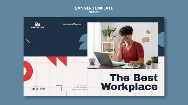 Business banner template design