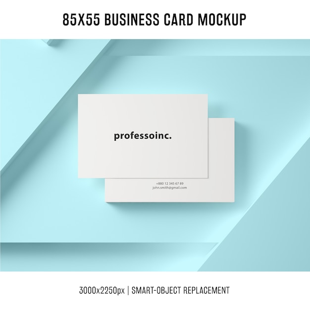 Business Card Mockup – Free PSD Templates for Download