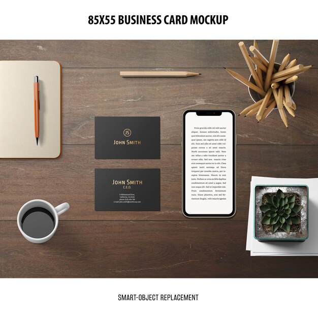 Business Card Mockup