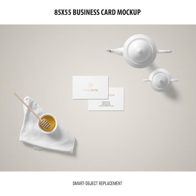 Business Card Mockup – Free PSD Templates for Download