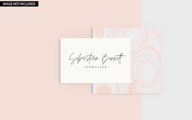 Business card mockup