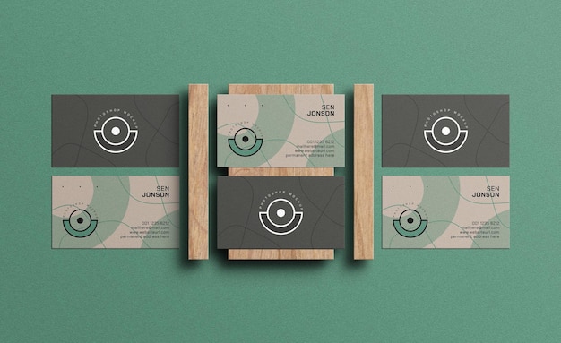 Business card mockup