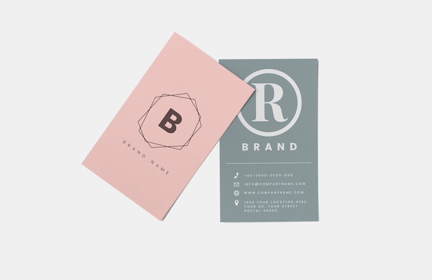 Business card and name card mockup