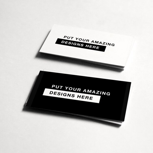 Business card template design