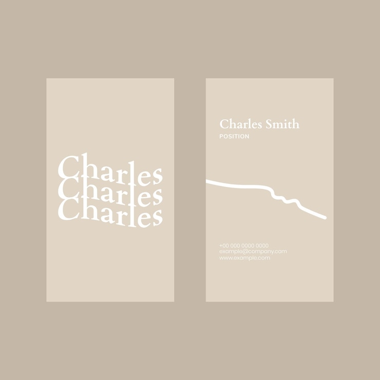 Free PSD business card template psd in gold and white tone flatlay