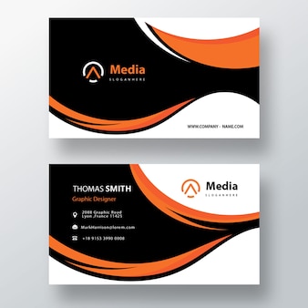 Business card template