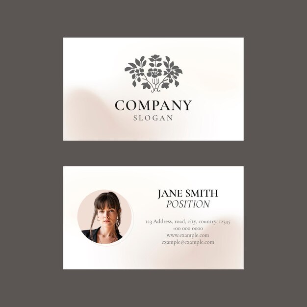 Free PSD business card templates