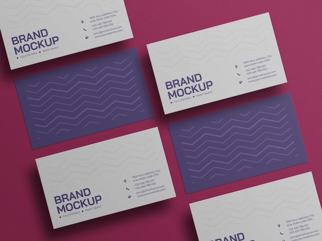 Business cards mockup