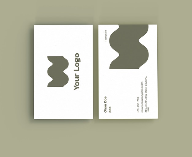 Business cards mockup