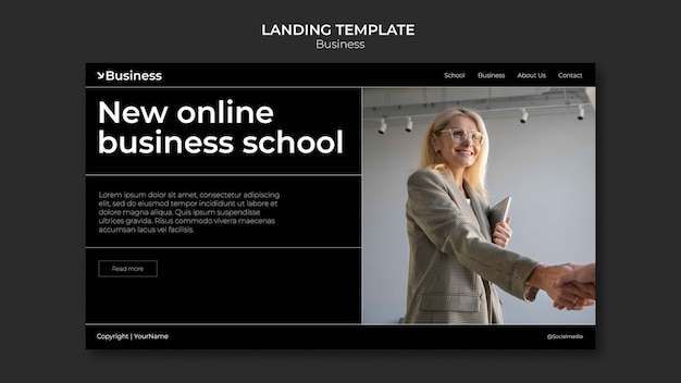 Free PSD business concept