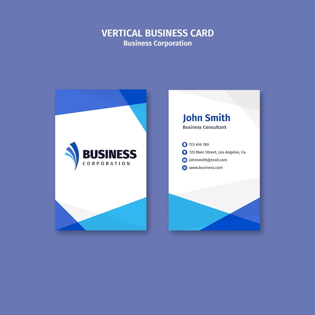 business corporation template design