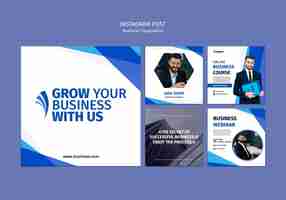 Free PSD business corporation template design