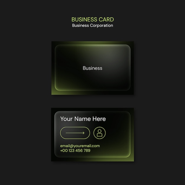 Free PSD business corporation  template