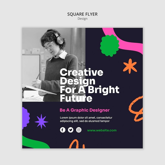 Free PSD business design template