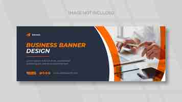 Free PSD business facebook cover and panoramic banner template