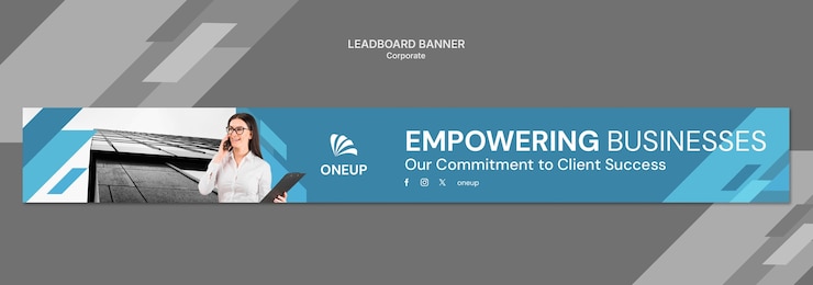Free PSD business innovation template