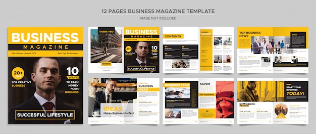 Free Magazine Article Template from img.freepik.com