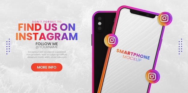 Download Premium Psd Business Page Promotion With Smartphone Mockup For Social Media Banner Template