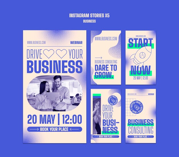 Business strategy instagram stories
