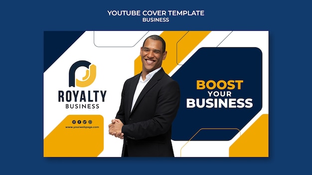 Free PSD business template design