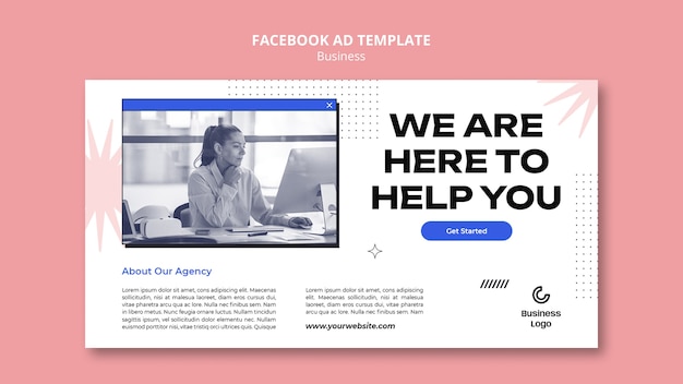 Business template design