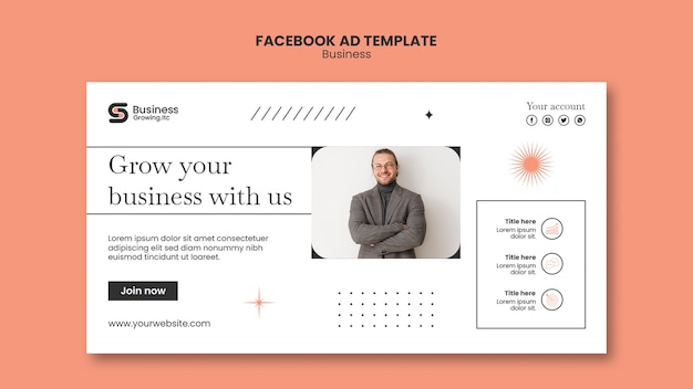 Free PSD business template design