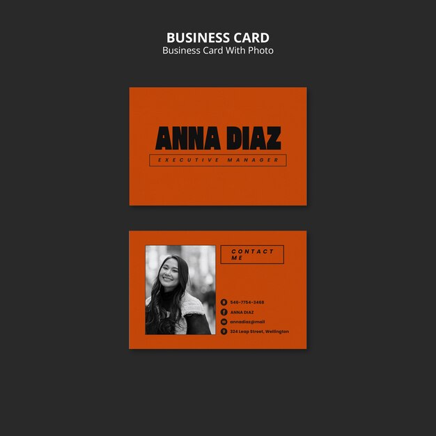 Business template design