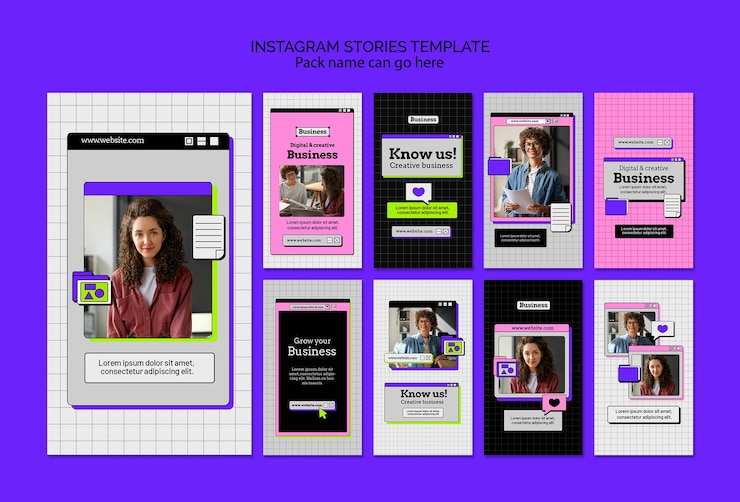 Free PSD business template design