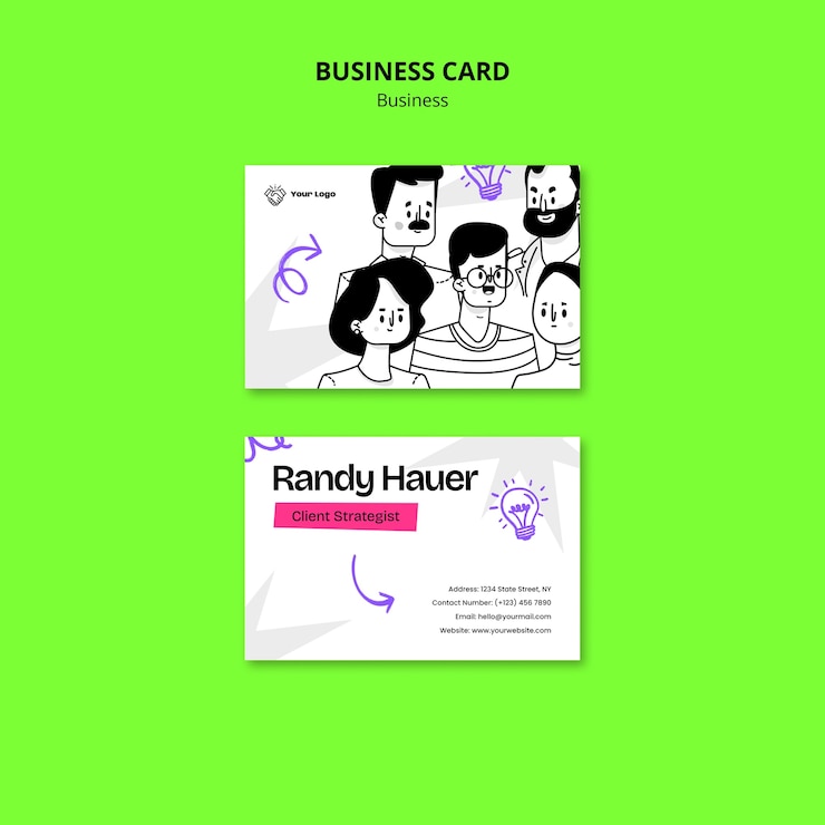 Free PSD business template design