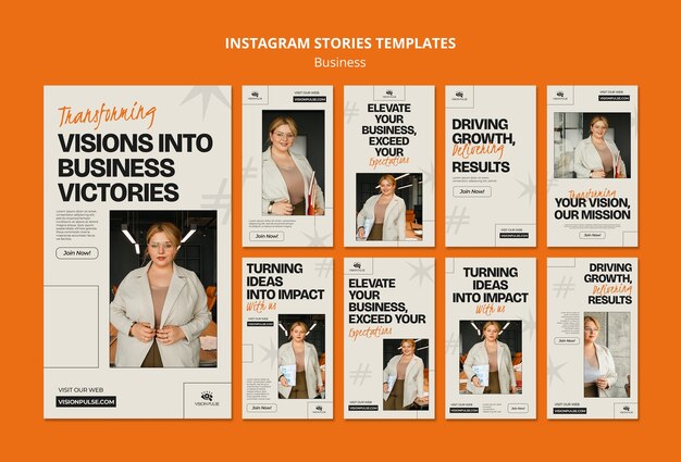business template design