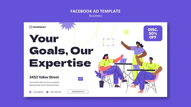 business template design