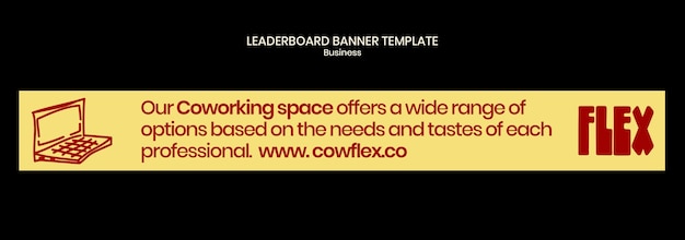Business template design