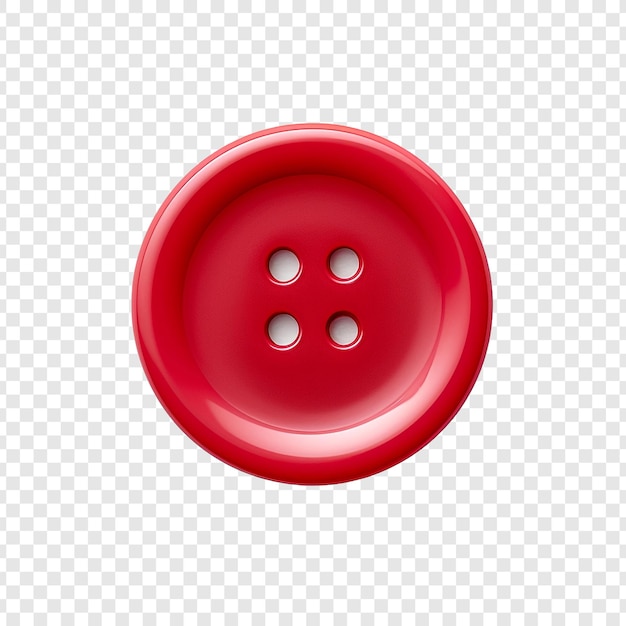 Free PSD button isolated on transparent background