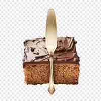 Free PSD cake spatula isolated on transparent background