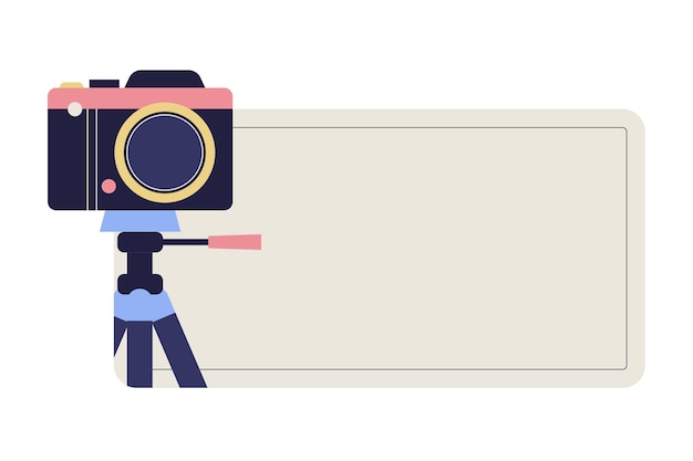 Free PSD camera illustration isolated