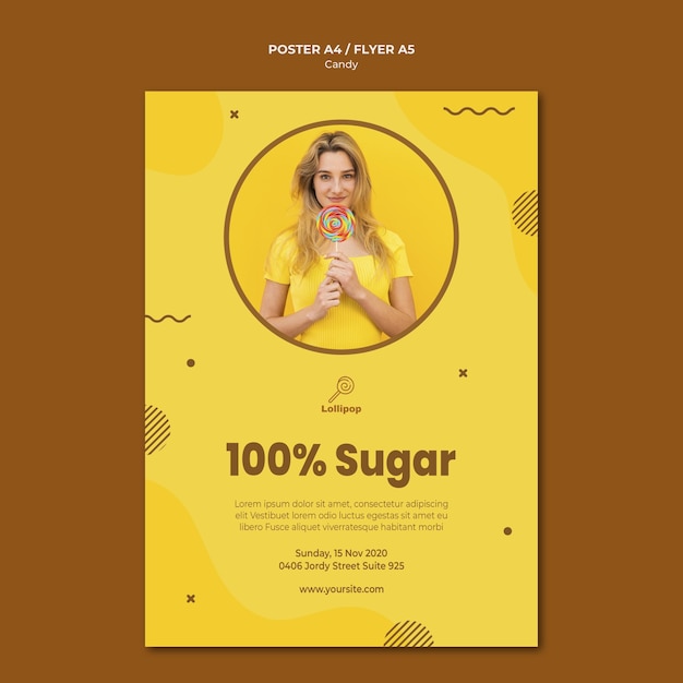 Candy shop template