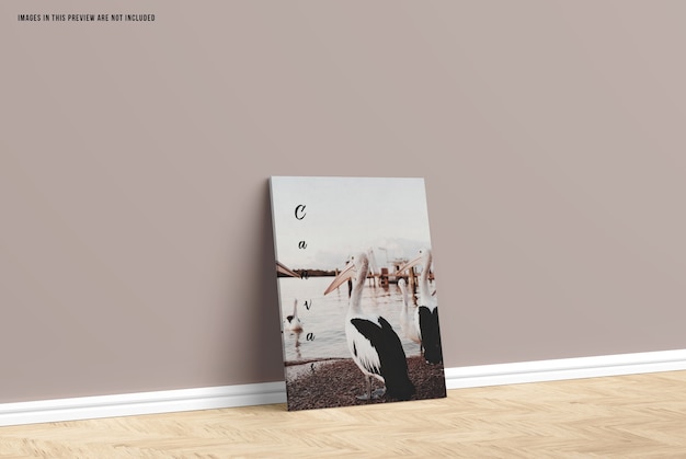 Canvas Mockup – Free PSD Templates for Download