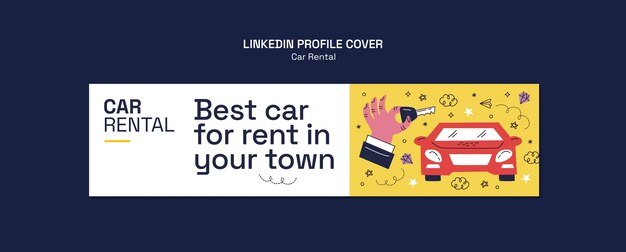car rental service template