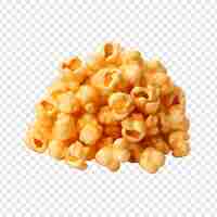 Free PSD caramel puff corn popcorn isolated on transparent background