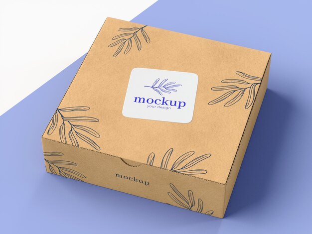 Download Free Psd Yellow Packaging Mock Up