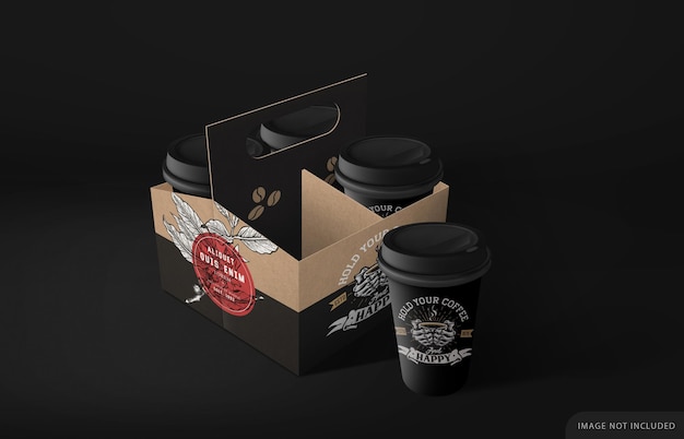 Download Free Psd Take Away Coffee Cup Mock Up